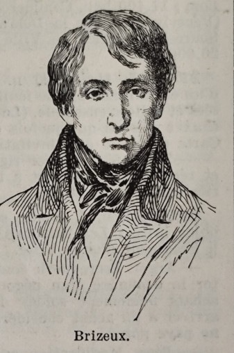 Portrait d’Auguste Brizeux (Larousse du XXe siècle)